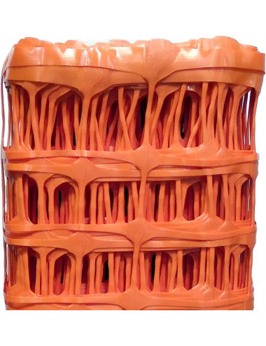MALLA NARANJA DELIMITACION Y PROTECCION DE OBRAS