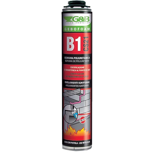 ESPUMA DE POLIURETANO B1 AUTOESTING.ML.750 PISTOLAS