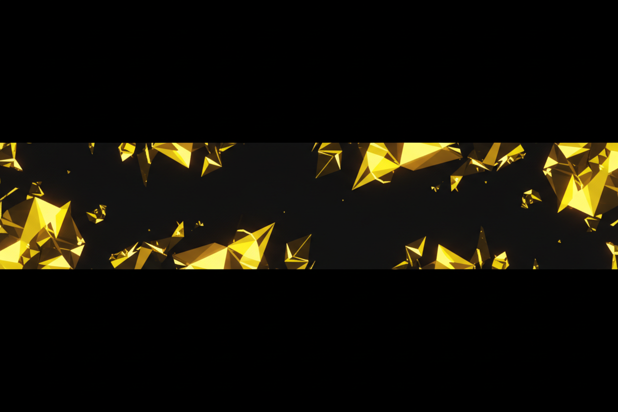 Banner Rayca - Cristal 3D Futurista