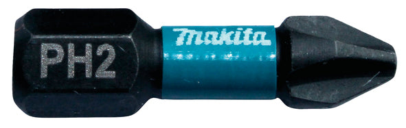 PUNTA TORSION BLACK PH2 25MM 2UDS MAKITA