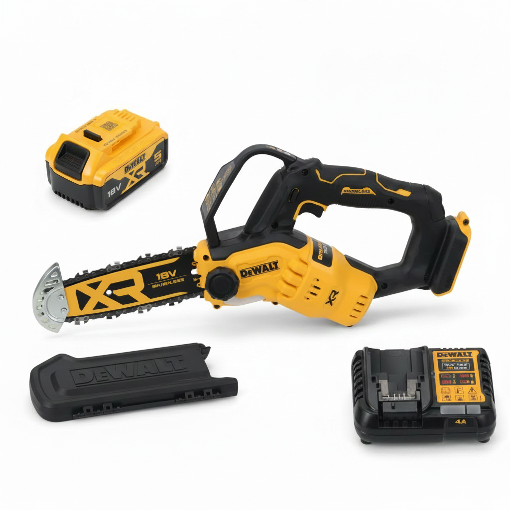 SIERRA DE PODA BL XR 18V CARGADOR+1BAT5Ahm, DCMPS520P1-QW, DeWALT