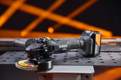 MINI-AMOLADORA McLaren XR 18V 125mm CARGADOR+2BAT5Ah, DCG45MP2T-QW, DeWALT