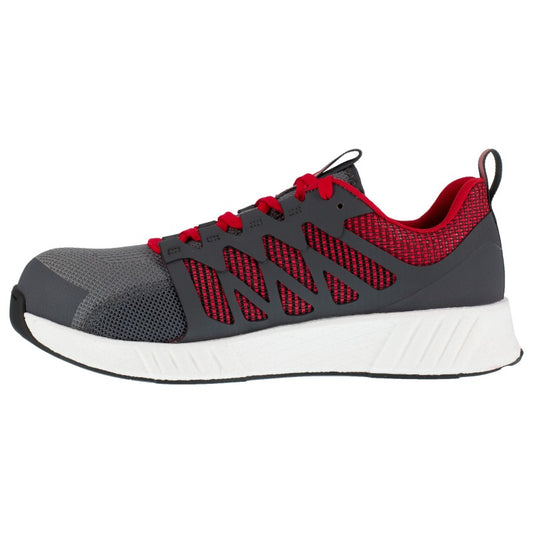 ZAPATO GREY RED WHITE SPORT REEBOK