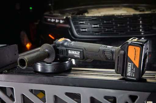 MINI-AMOLADORA McLaren XR 18V 125mm CARGADOR+2BAT5Ah, DCG45MP2T-QW, DeWALT