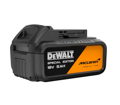 ATORNILLADOR IMPACTO McLaren XR 18V 1/4" 205Nm CARGADOR+2BAT5Ah, DCF86P2T-QW, DeWALT