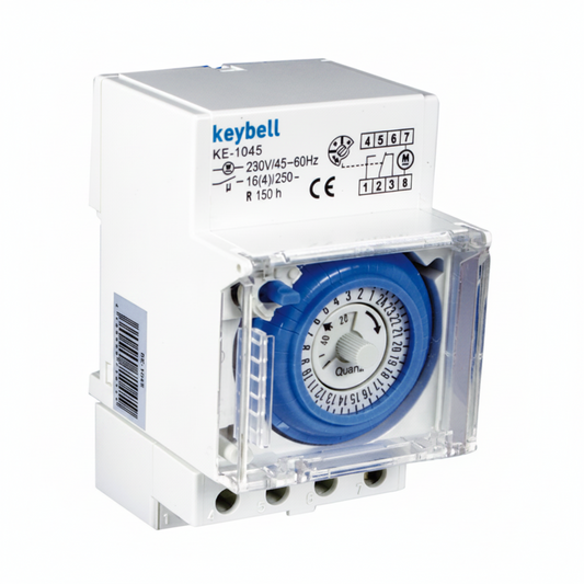 PROGRAMADOR DE CARRIL ANALÓGICO CON RESERVA KEYBELL
