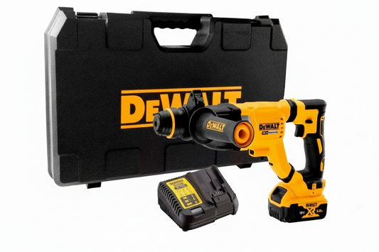 MARTILLO ELECTRONEUMÁTICO DCH263P1, DeWALT XR SDS PLUS® 18V LI-ION 5AHX1und + CARGADOR