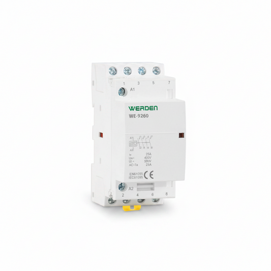 CONTACTOR MODULAR WERDEN 4 POLOS