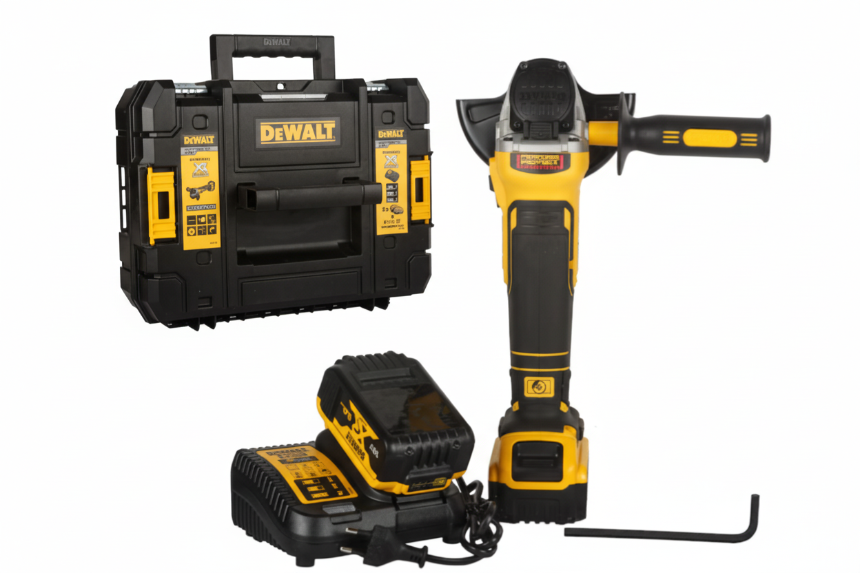 AMOLADORA 125MM XR 18V 2BAT 5AH+CARGADOR DCG405P2 DeWALT
