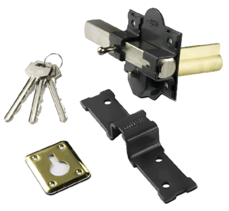 CERROJO DE SEGURIDAD MOD, 1301-B70 LONGITUD DE CILINDRO 7cm, INTHER