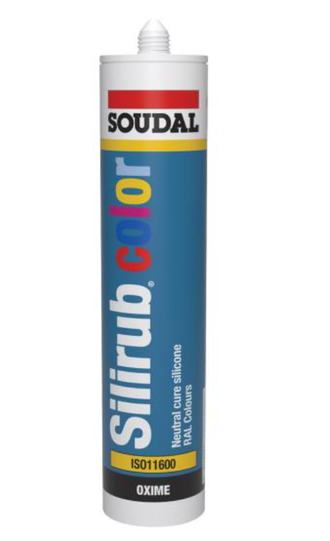 SILICONA COLOR RAL SILIRUB,  SOUDAL