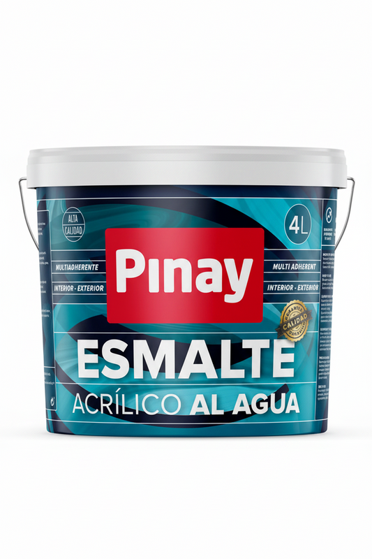 ESMALTE ACRILICO AL AGUA SATIN BLANCO PIEDRA PINAY
