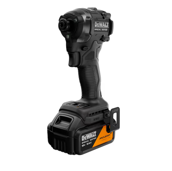 ATORNILLADOR IMPACTO McLaren XR 18V 1/4" 205Nm CARGADOR+2BAT5Ah, DCF86P2T-QW, DeWALT
