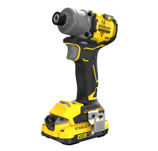 Atornillador de impacto Stanley Fatmax V20 SFMCF830 con batería montada