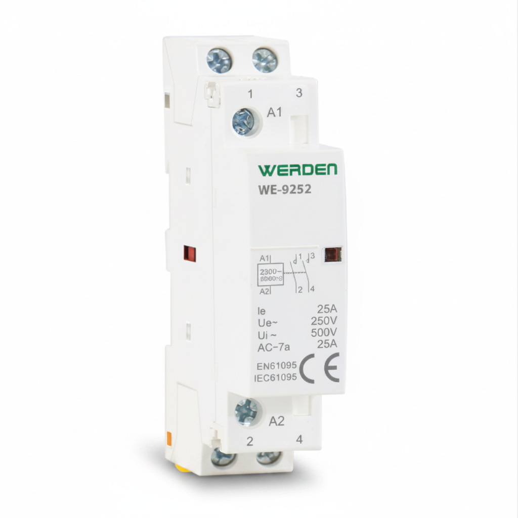 CONTACTOR MODULAR WERDEN 2 POLOS