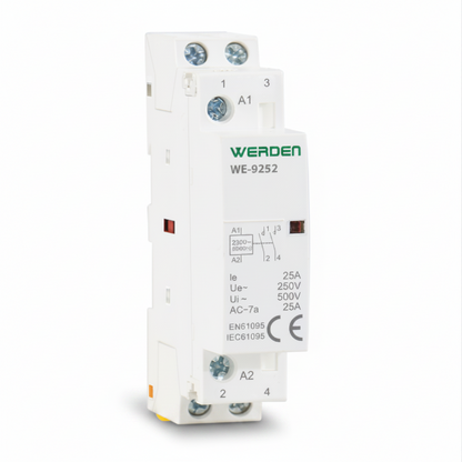 CONTACTOR MODULAR WERDEN 2 POLOS