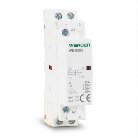 CONTACTOR MODULAR WERDEN 2 POLOS