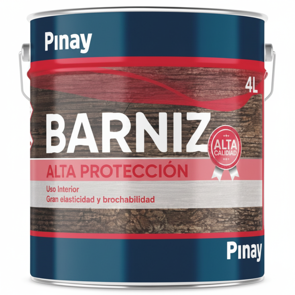 BARNIZ ALTA PROTECCIÓN BRILLO CASTAÑO PINAY