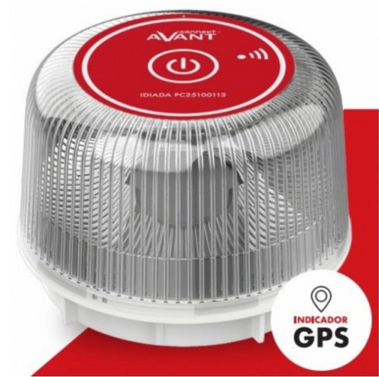 BALIZA DE SEÑALIZACION DE EMERGENCIA V16 CON GEOLOCALIZACION