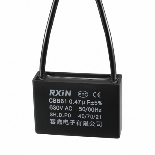 CAPACITADOR DE MOTOR AISLADO RECTANGULAR