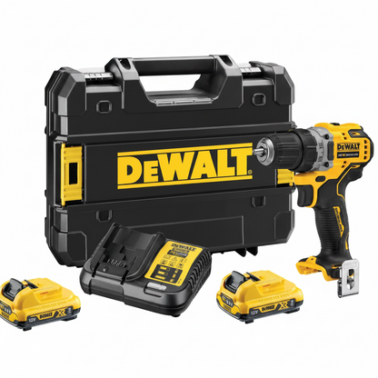 TALADRO ATORNILLADOR WR 12V 2BAT 2AH DCD701D2 DEWALT