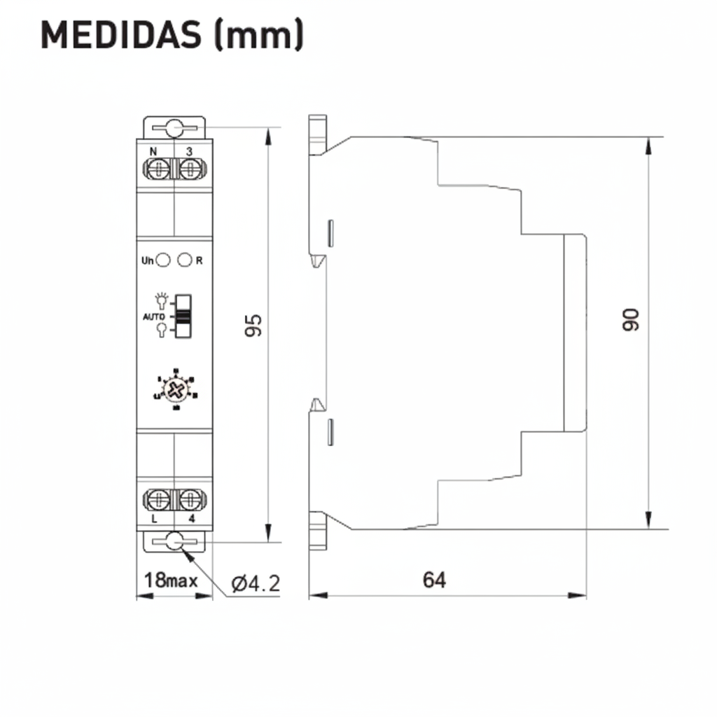 RELOJ ESCALERA 0,5 - 20,0 MINUTOS KEYBELL