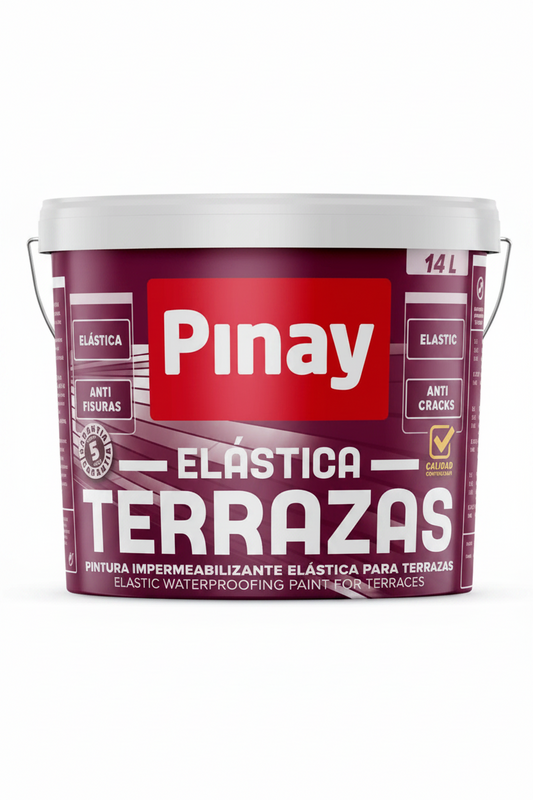 PINTURA IMPERMEABILIZANTE ROJO FIBRADO TERRAZA PINAY