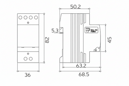 TRANSFORMADOR AC DE CARRIL PARA TIMBRE KEYBELL