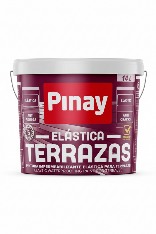 PINTURA IMPERMEABILIZANTE ROJO TEJA TERRAZA PINAY