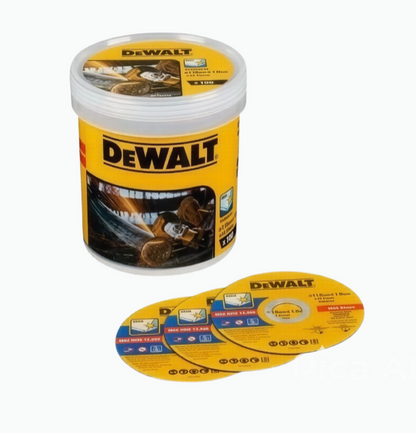 DISCO CORTE INOX-METAL 115MM BONDED DEWALT 100unds