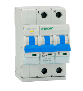 PROTECTOR COMBI SOBRETENSIONES P+T+ IGA. 2Polos 10kA
