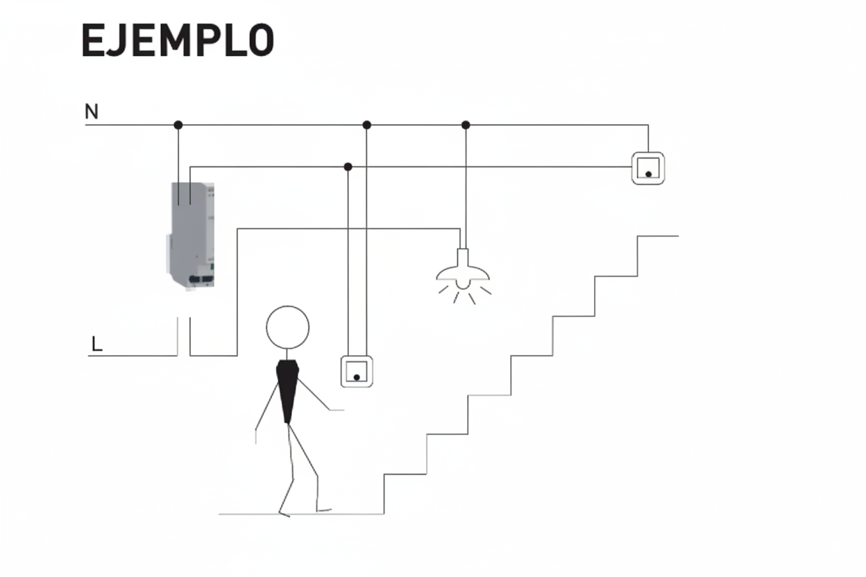 RELOJ ESCALERA 0,5 - 20,0 MINUTOS KEYBELL