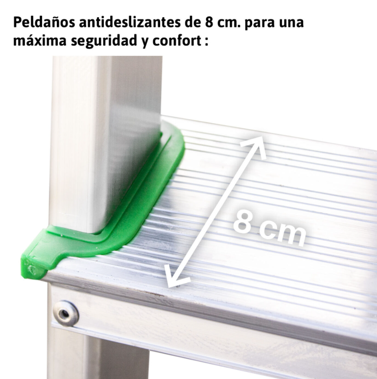 ESCALERA DE TIJERA ALUMINIO ESCALIBUR