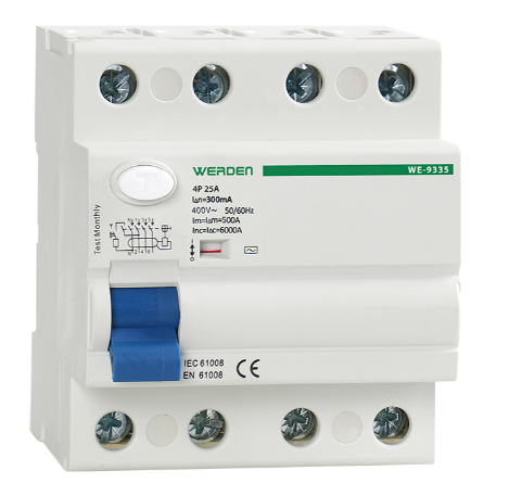 INTERRUPTOR DIFERENCIAL 4polos  300mA