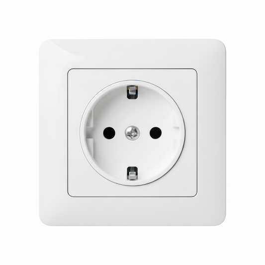 BASE ENCHUFE SCHUKO CON DISPOSITIVO DE SEGURIDAD SIMON 27
