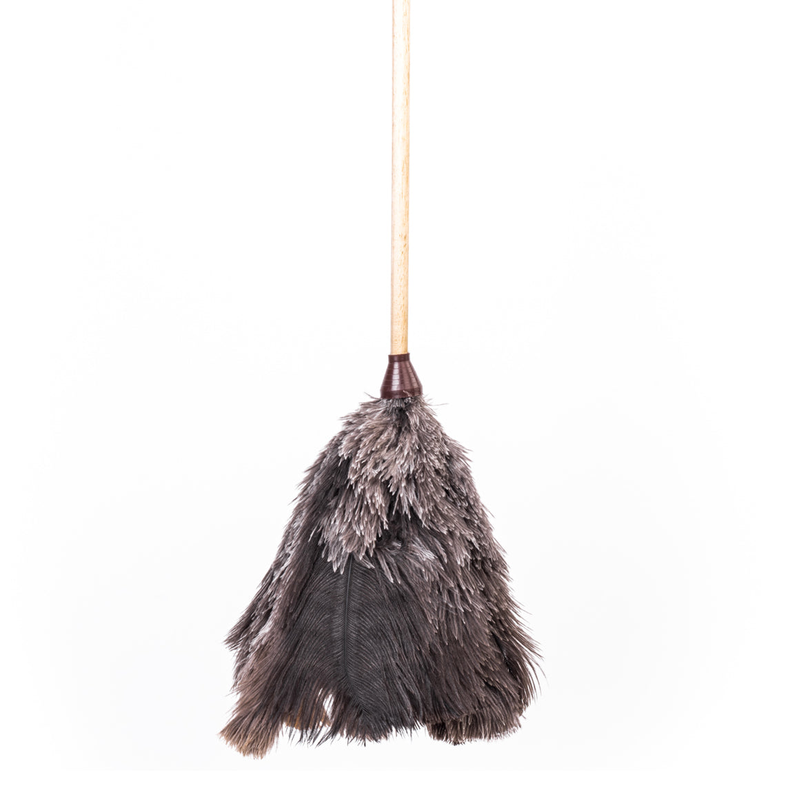 PLUMERO AVESTRUZ M/MADERA LARGO