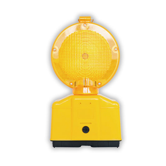 BALIZA LUMINOSA LUZ AMBAR A DOS CARAS LUZ 2-LED.