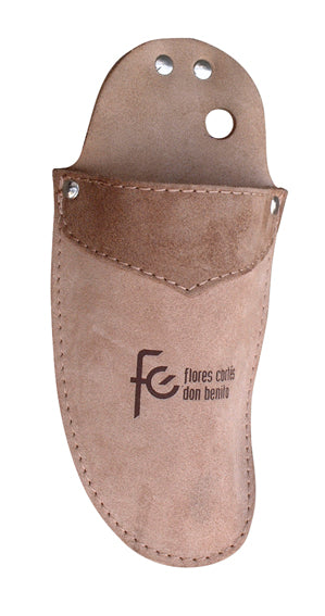 FUNDA DE CUERO PARA TIJERAS DE MANO FLORE CORTES