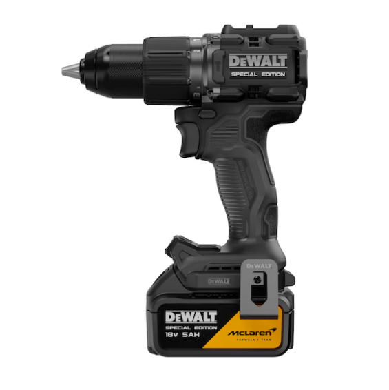 TALADRO PERCUTOR McLaren XR 18V 90Nm CARGADOR+2BAT5Ah, DCD86MP2T-QW, DeWALT