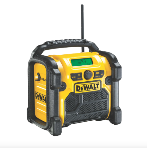 RADIO COMPACTA XR CABLE/BATERIA (no incuida)12/18/54V DCR019 DEWALT