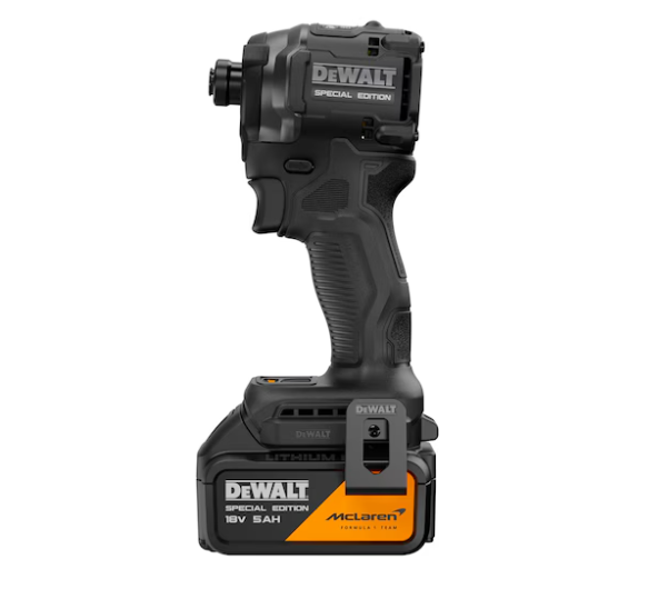 ATORNILLADOR IMPACTO McLaren XR 18V 1/4" 205Nm CARGADOR+2BAT5Ah, DCF86P2T-QW, DeWALT
