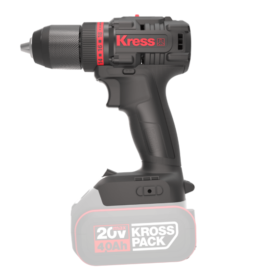 TALADRO ATORNILLADOR BRUSHLESS KUA71.91, KRESS