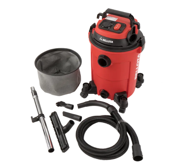 ASPIRADOR SOLIDOS/LIQUIDOS 2000W 25L BELLOTA