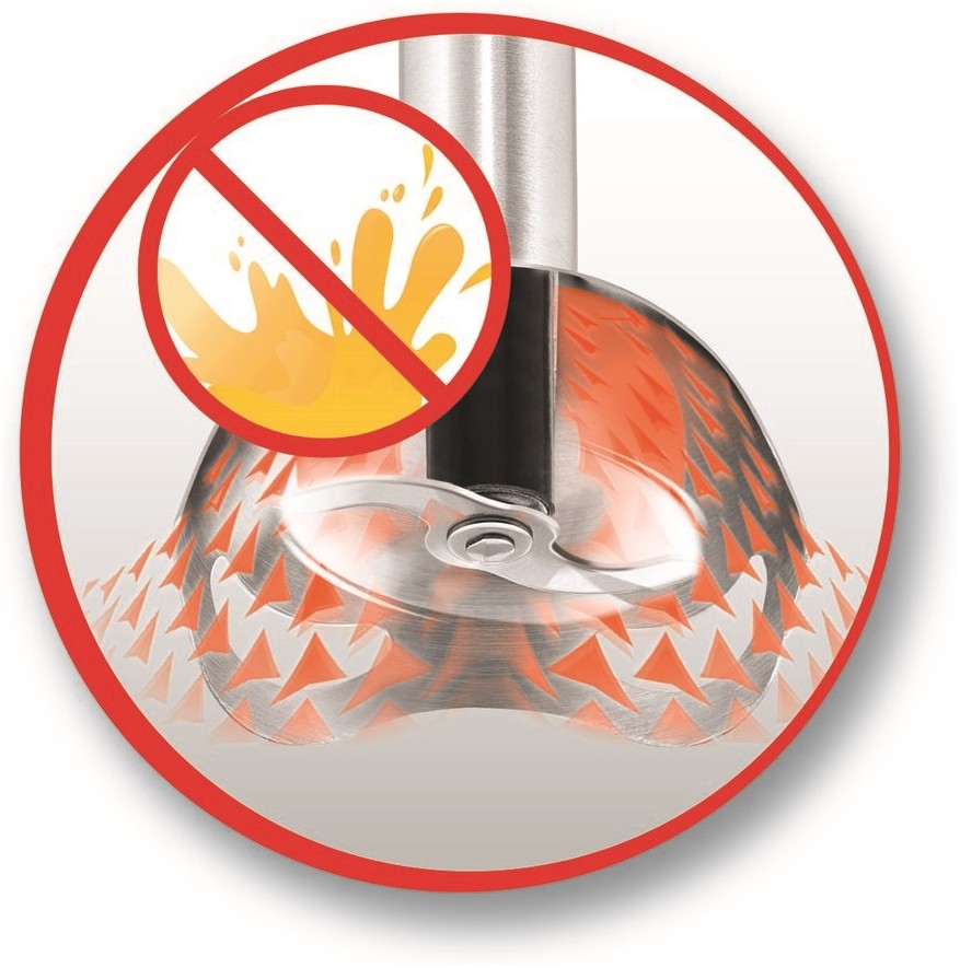 BATIDORA DE MANO MOULINEX 1000W INOX