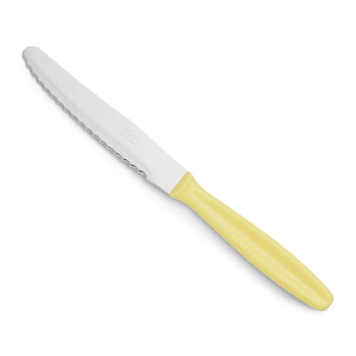 CUCHILLO MESA COLOR AMARILLO POLIPROPILENO ARCOS
