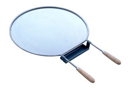 PLANCHA DE ASAR REDONDA FLORES CORTES