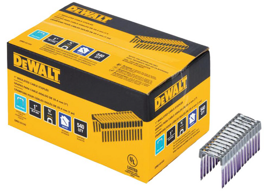Grapas de corona aisladas 540PZ (25 mm x 19 mm) Para DCN701 DEWALT