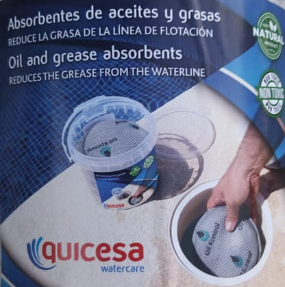 Almohadilla absorbente para skimer