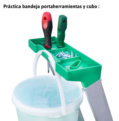 ESCALERA DE TIJERA ALUMINIO ESCALIBUR