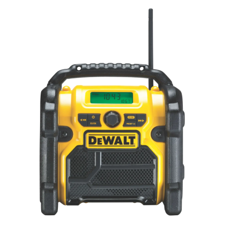 RADIO COMPACTA XR CABLE/BATERIA (no incuida)12/18/54V DCR019 DEWALT